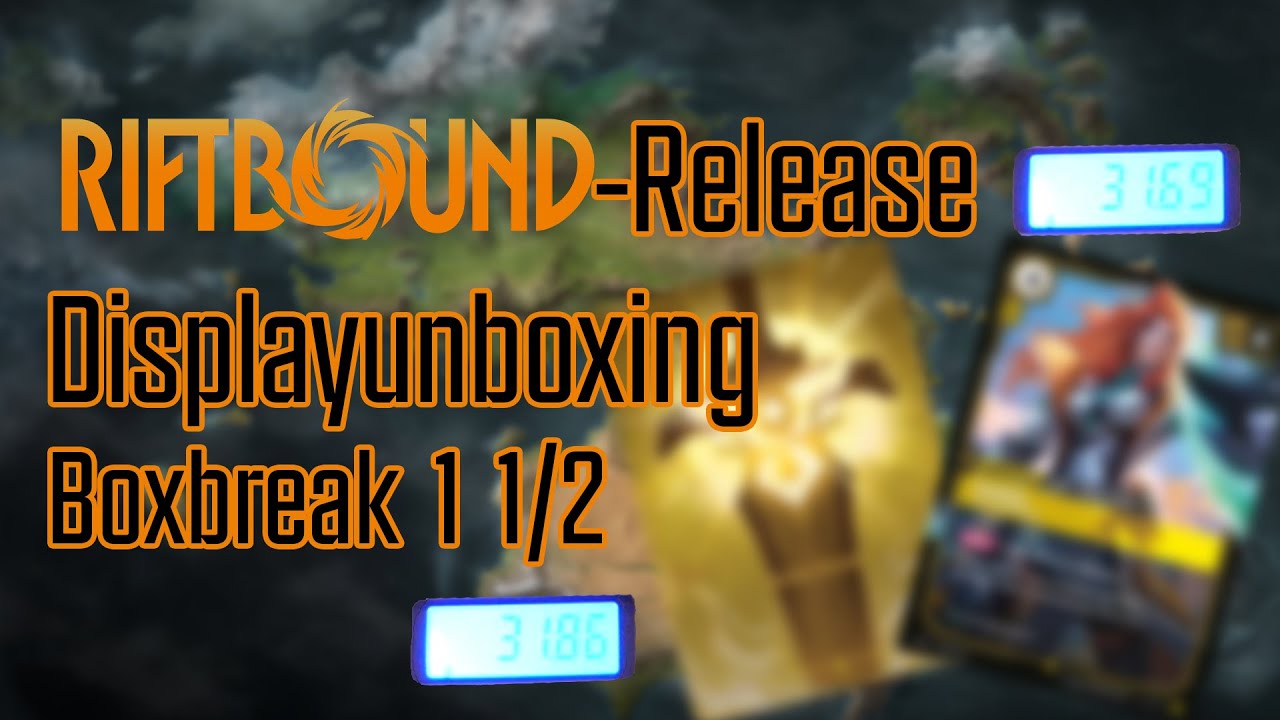 Release Day! Riftbound Booster geöffnet 1/2– aber was ist mit dem Gewicht los?!