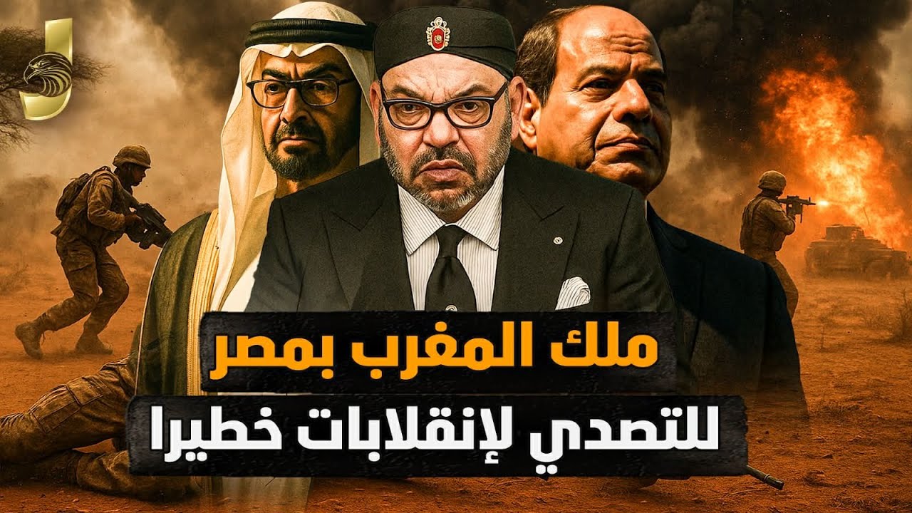 ملك المغرب في مصر للتصدي لأخطر سيناريو: سقوط الجزائر واندلاع انقلابات جديدة في المنطقة!