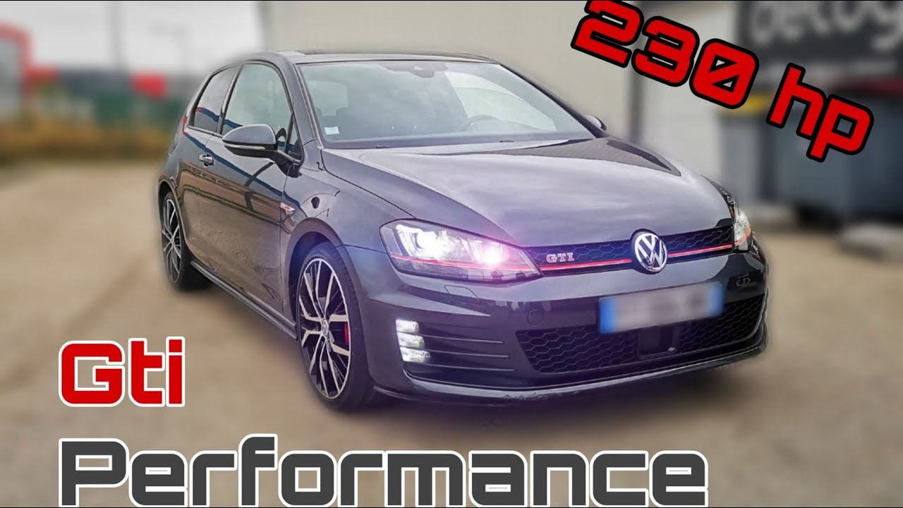 UNE GOLF 7 GTI PERFORMANCE ÉNERVÉE 😱