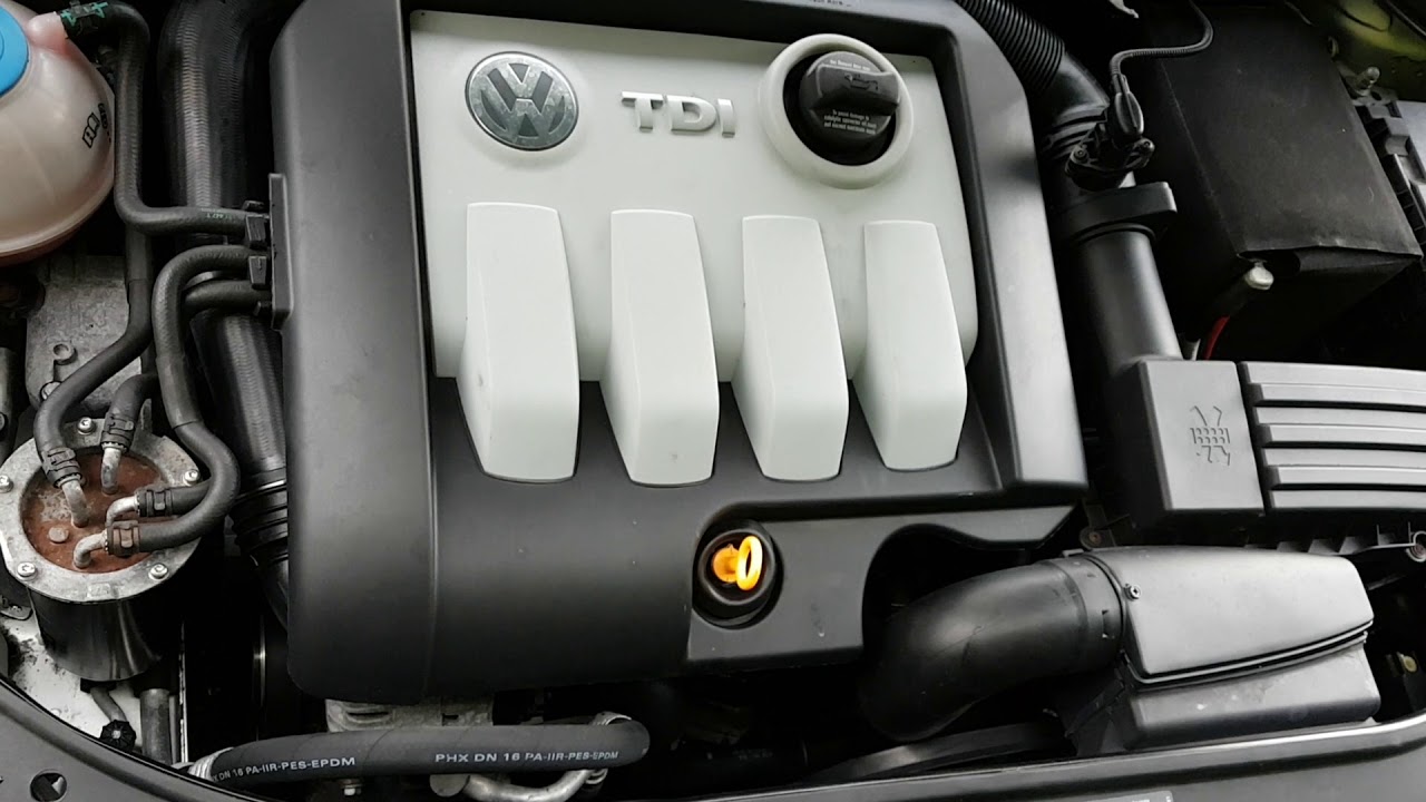1.9 tdi BXE 105KM praca silnika