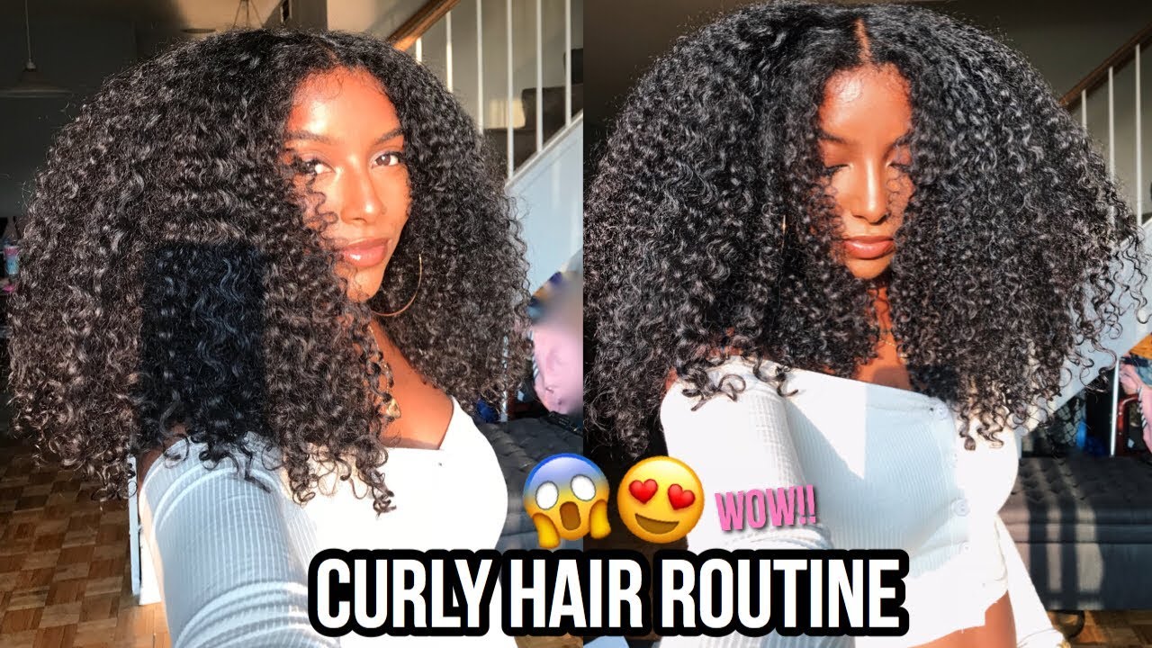 CURLY HAIR ROUTINE | FOR DEFINED & LONG LASTING CURLS!