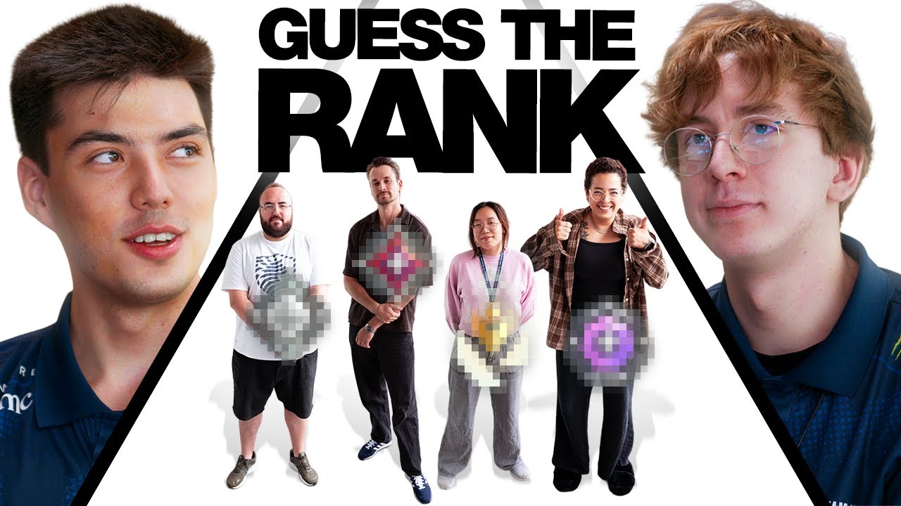 Guess The VALORANT Rank : IRL Edition