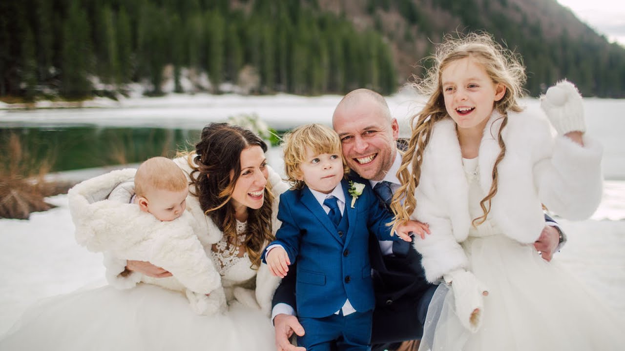 Romantic Winter Wedding in the French Alps