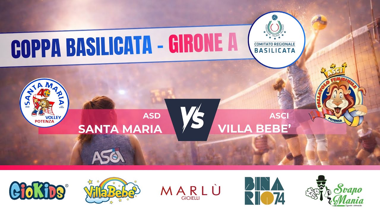 Coppa Basilicata - Girone A - Asci Villa Bebè VS ASD Santa Maria
