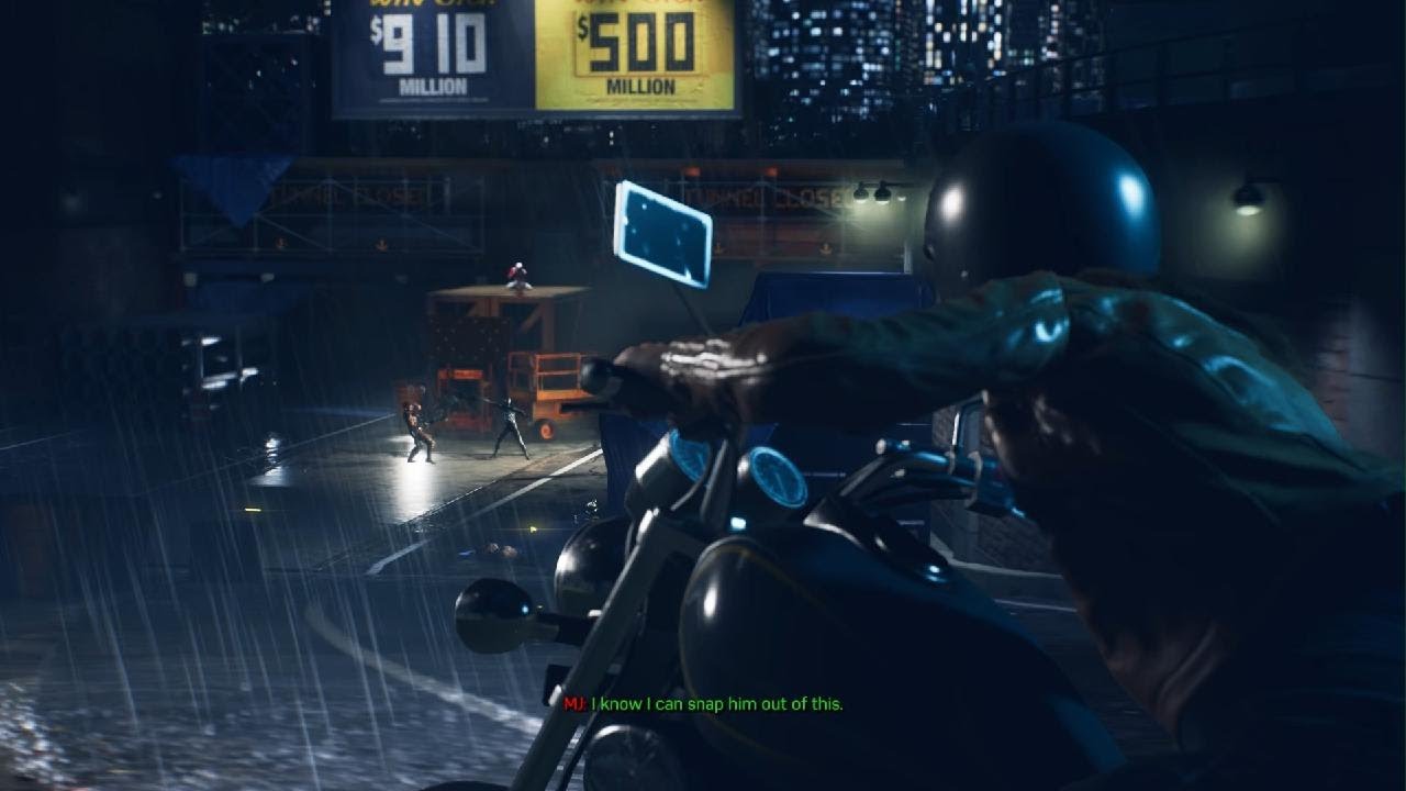 Spider-Man 2 MJ spy mission.