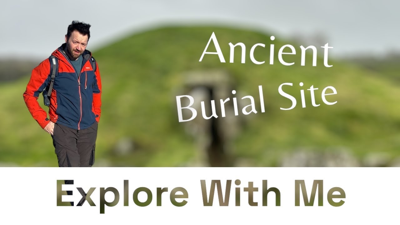 Exploring the ancient burial chamber - north wales