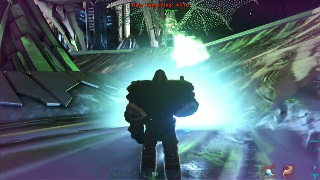 Can Carchars Enter Overseer Boss Arena? #arksurvivalevolved