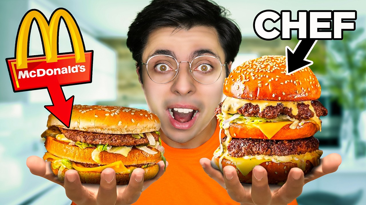 Ho Pagato uno CHEF per Ricreare i Panini del McDonald's 🍔