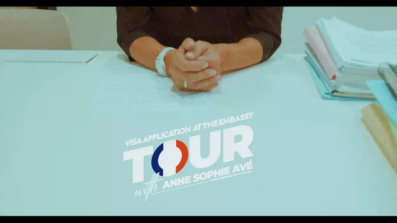 Tour with Anne-Sophie Av&eacute; - French Embassy in Ghana: welcome to the Consulate