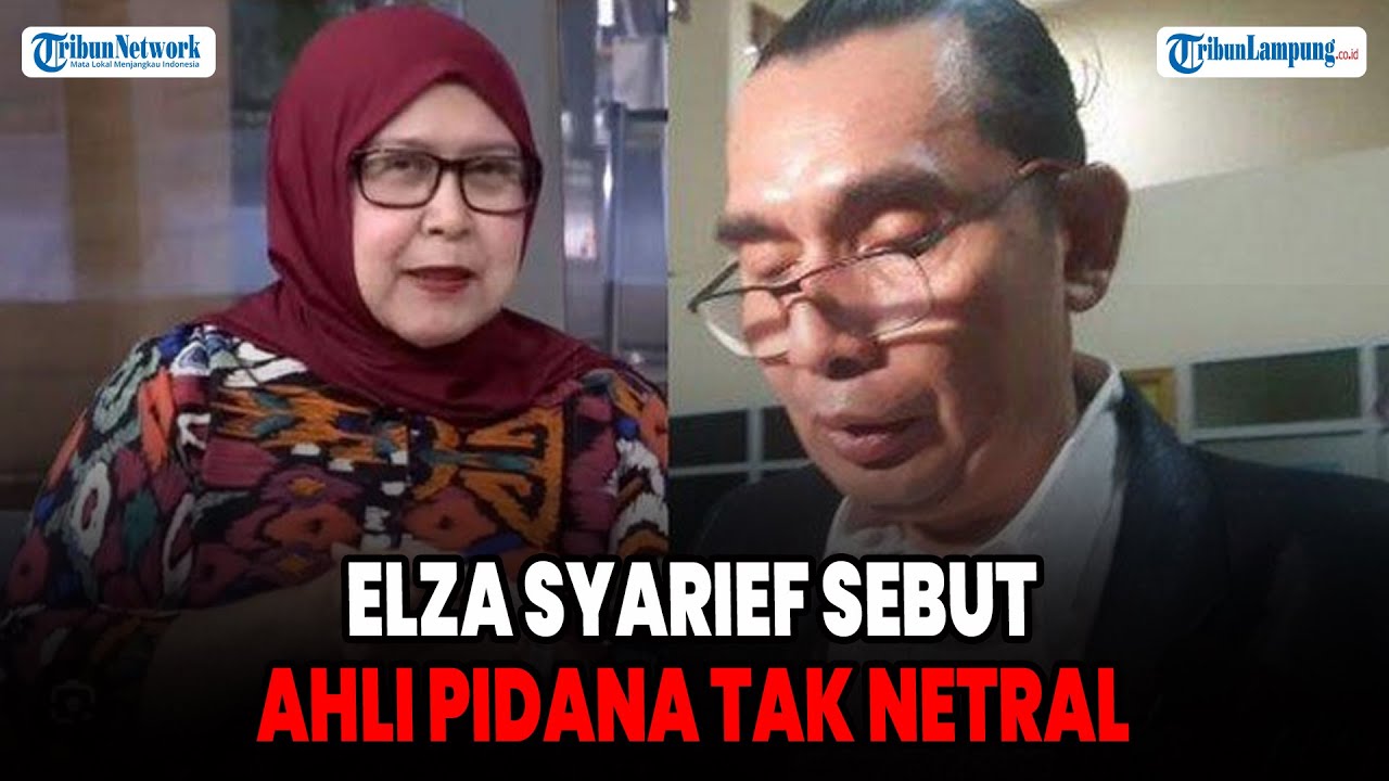 Elza Syarief Sebut Ahli Pidana Tak Netral saat Sidang PK Kasus Vina | Tribun Lampung