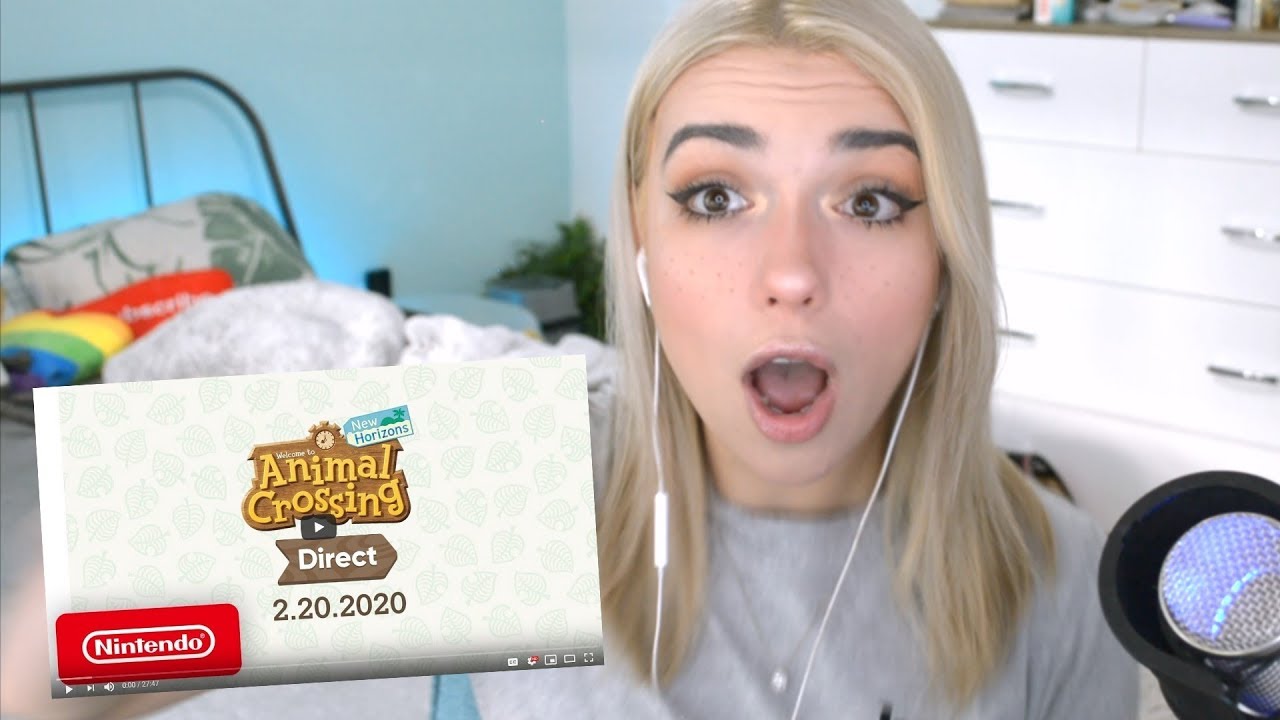 Reacting to Animal Crossing New Horizons Direct