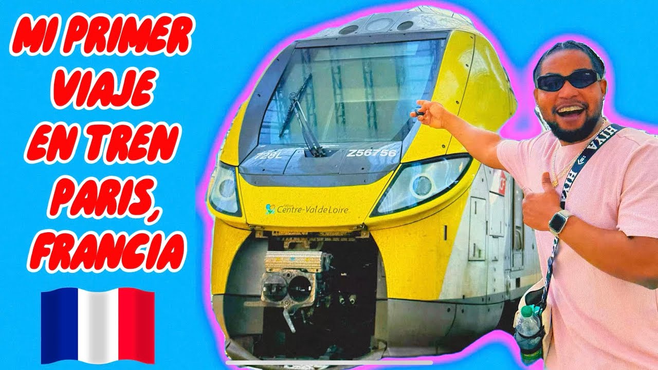 Mi primera vez viajando en tren desde París 🇫🇷 | Vlog completo