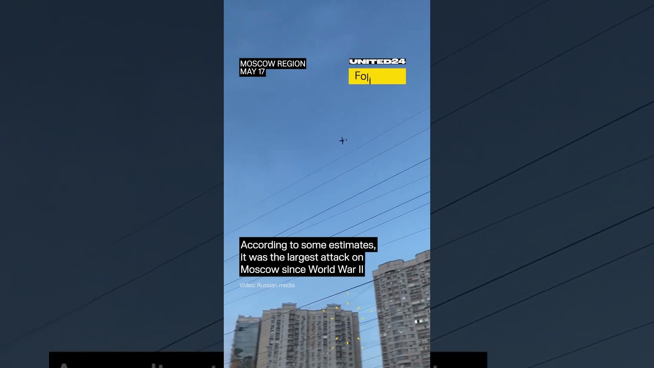 Ukrainian Long-Range Strike Drones Visited the Moscow Region #warinukraine