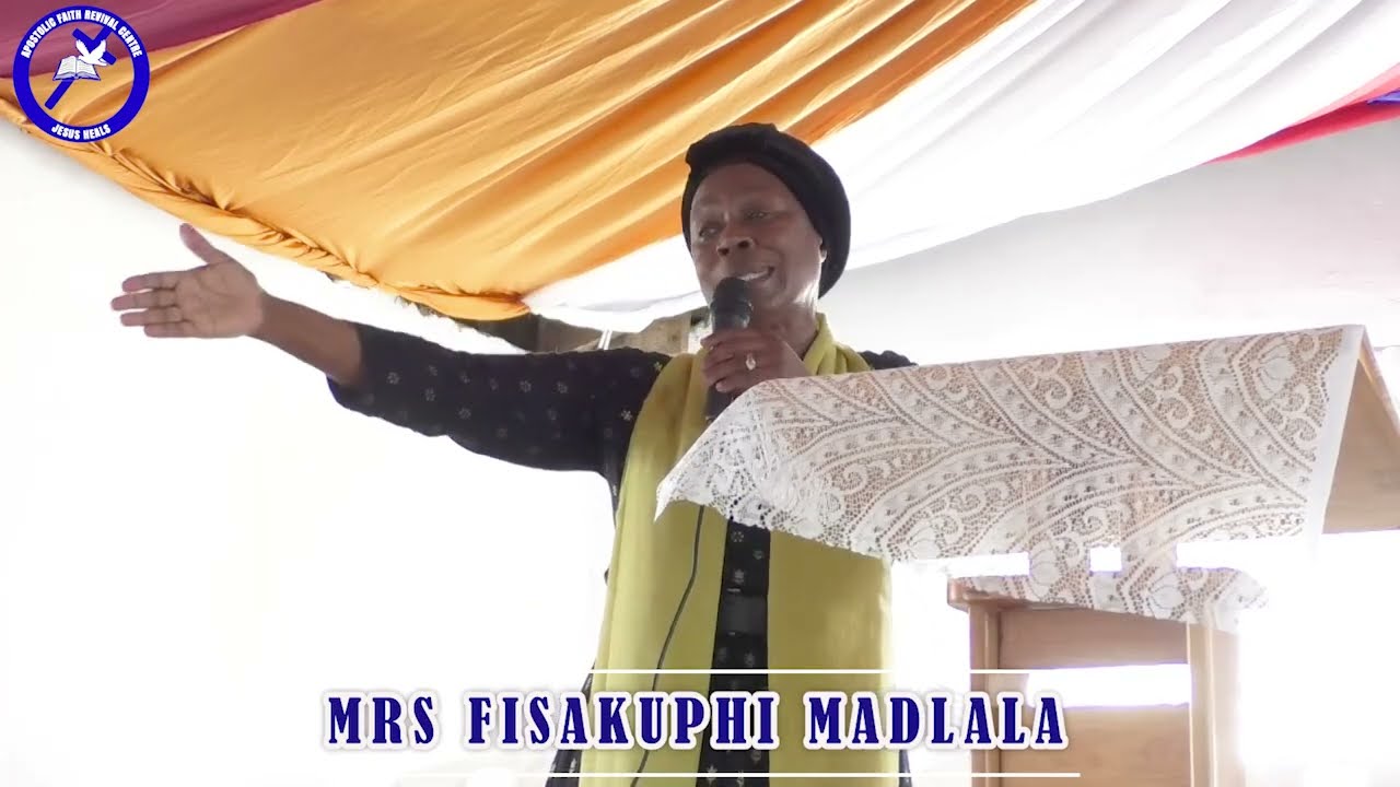 MRS FISAKUPHI MADLALA SERMON. ESTCOURT SISTERS CONFERENCE
