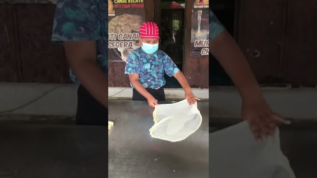 roti canai terbang dikuasai oleh budak umur 10 tahun