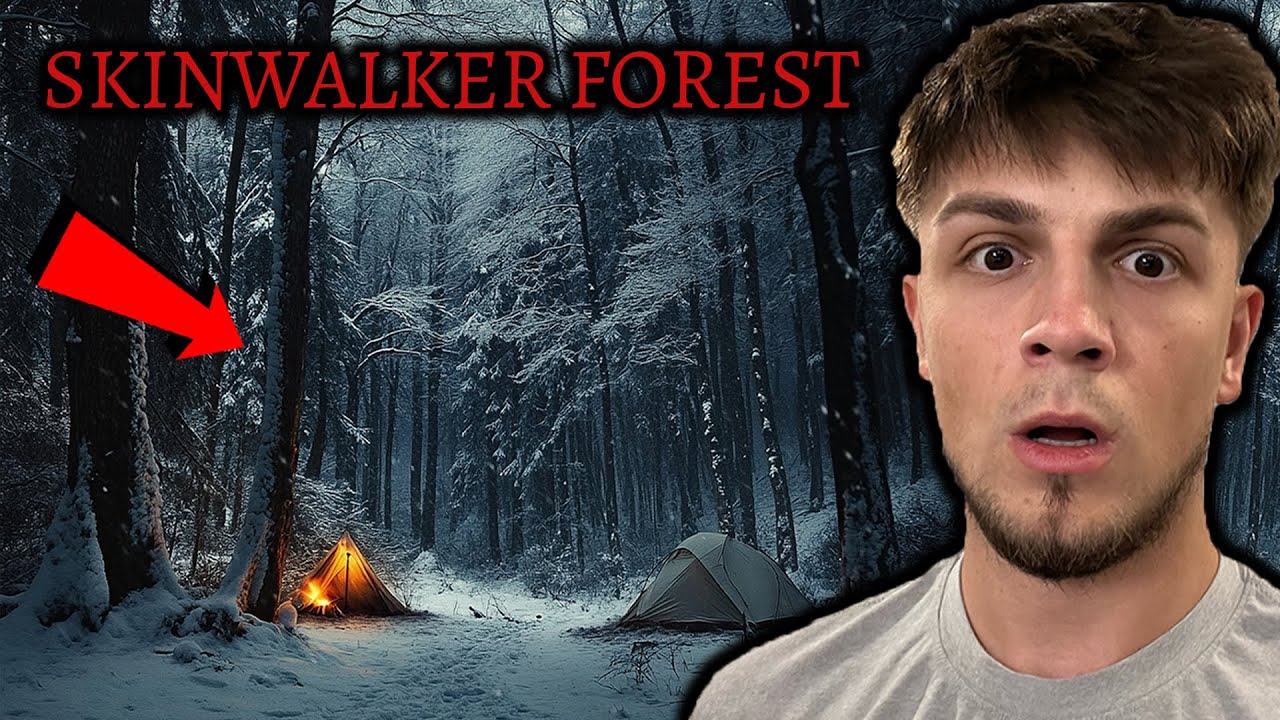 Our TERRIFYING Experience While Camping - The Most HAUNTED FOREST SKINWALKER FOREST