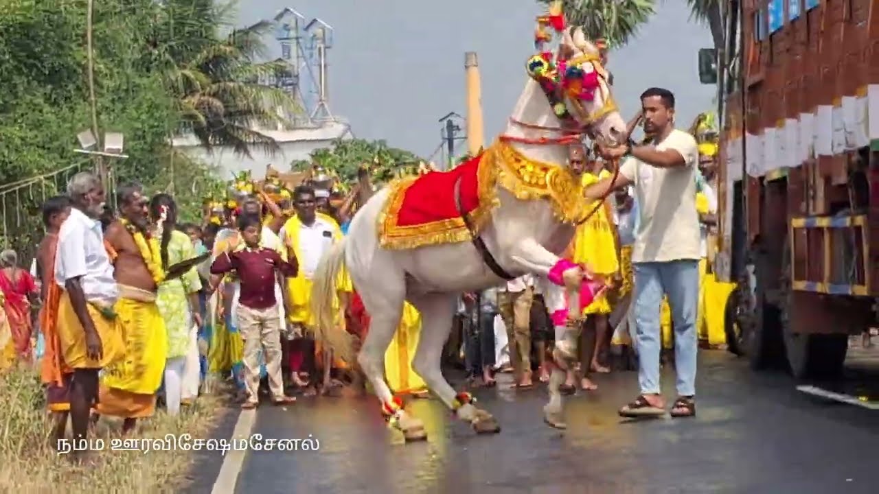 அருள்மிகு மாரியம்மன் கும்பாபிஷேக விழா தீர்த்த குடம்ராமக்கூடல் 27-01-2026