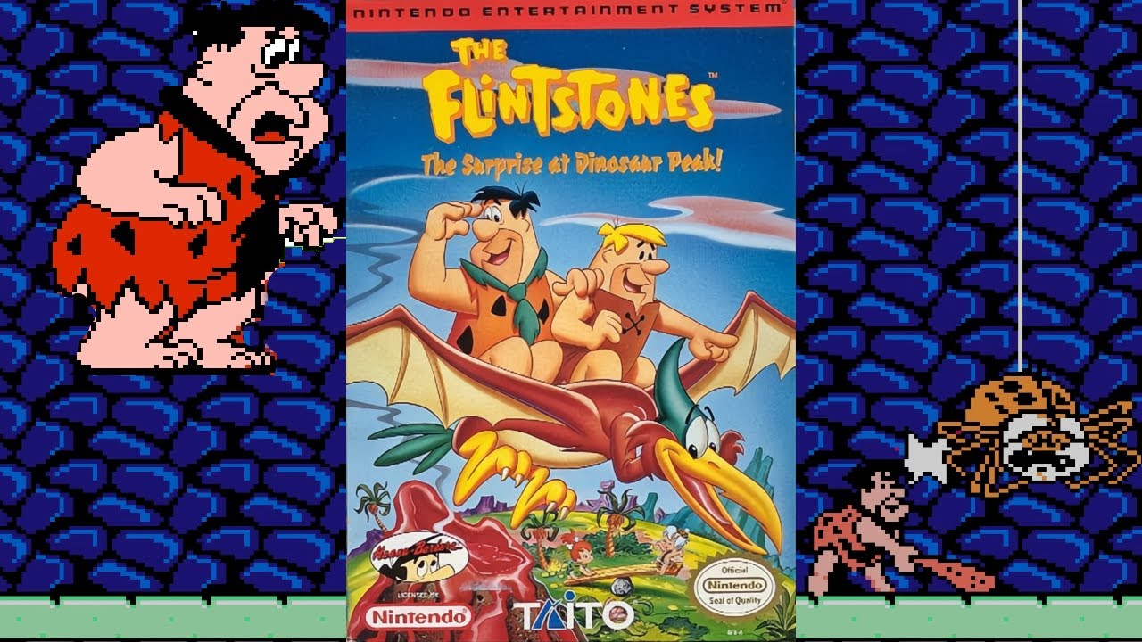 The Flintstones: The Surprise at Dinosaur Peak! (NES) Longplay