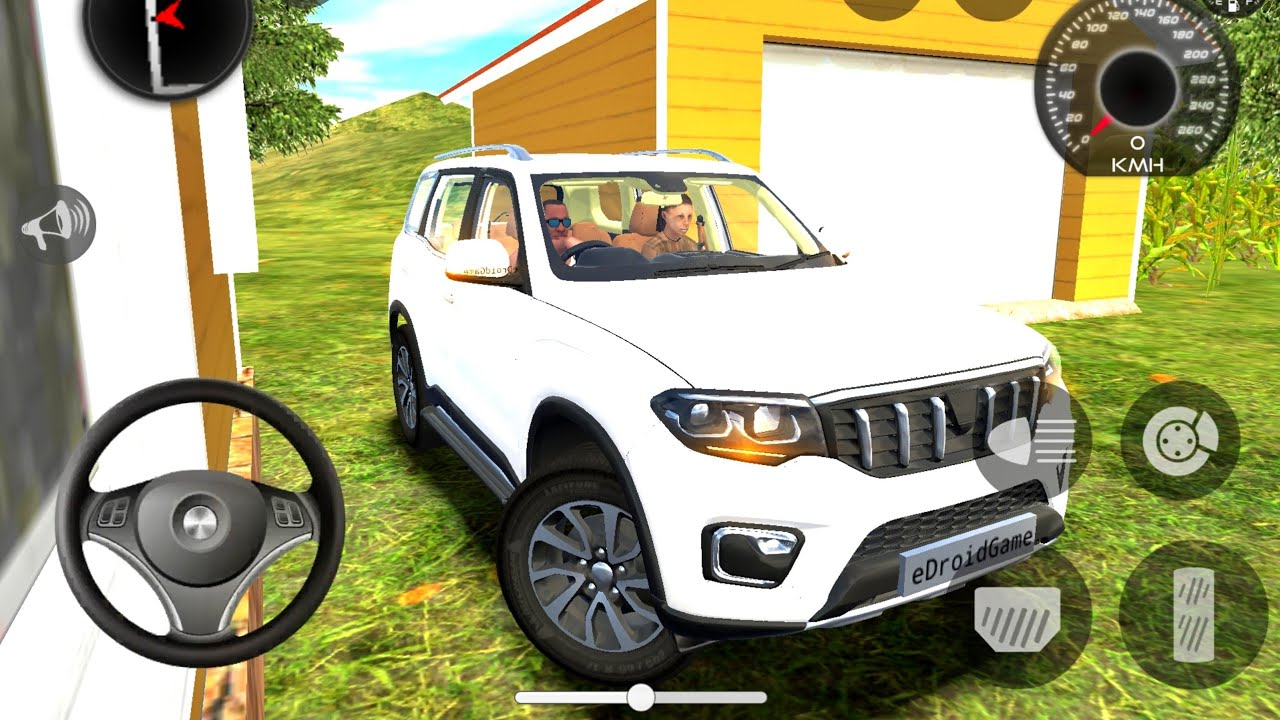 Indian Cars Simulator 3D Mahindra Scorpio N Gameplay || gadi game || Car Game Android Gameplay