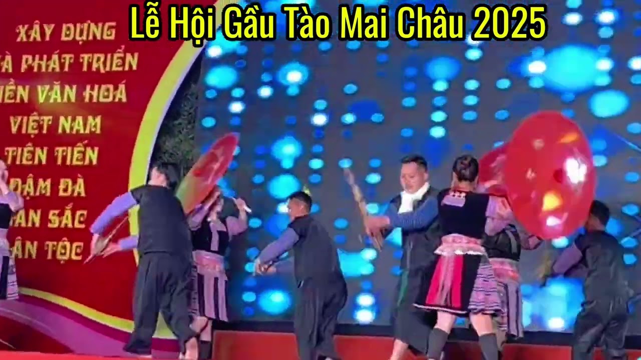 Múa Mông hay nhất lễ hội Gầu Tào dân tộc Mông năm 2025