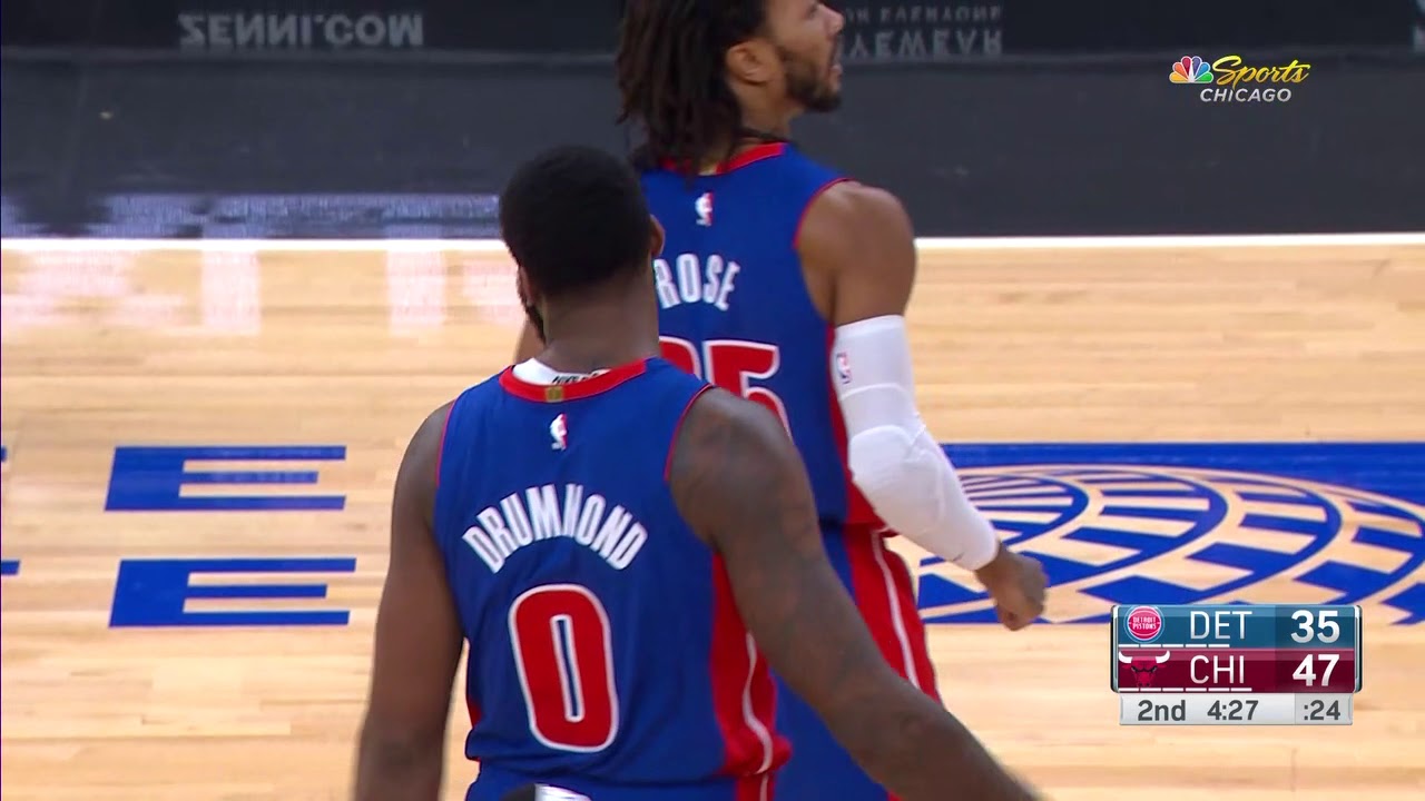 Andre Drummond Full Play 11/01/19 Detroit Pistons vs Chicago Bulls | Smart Highlights