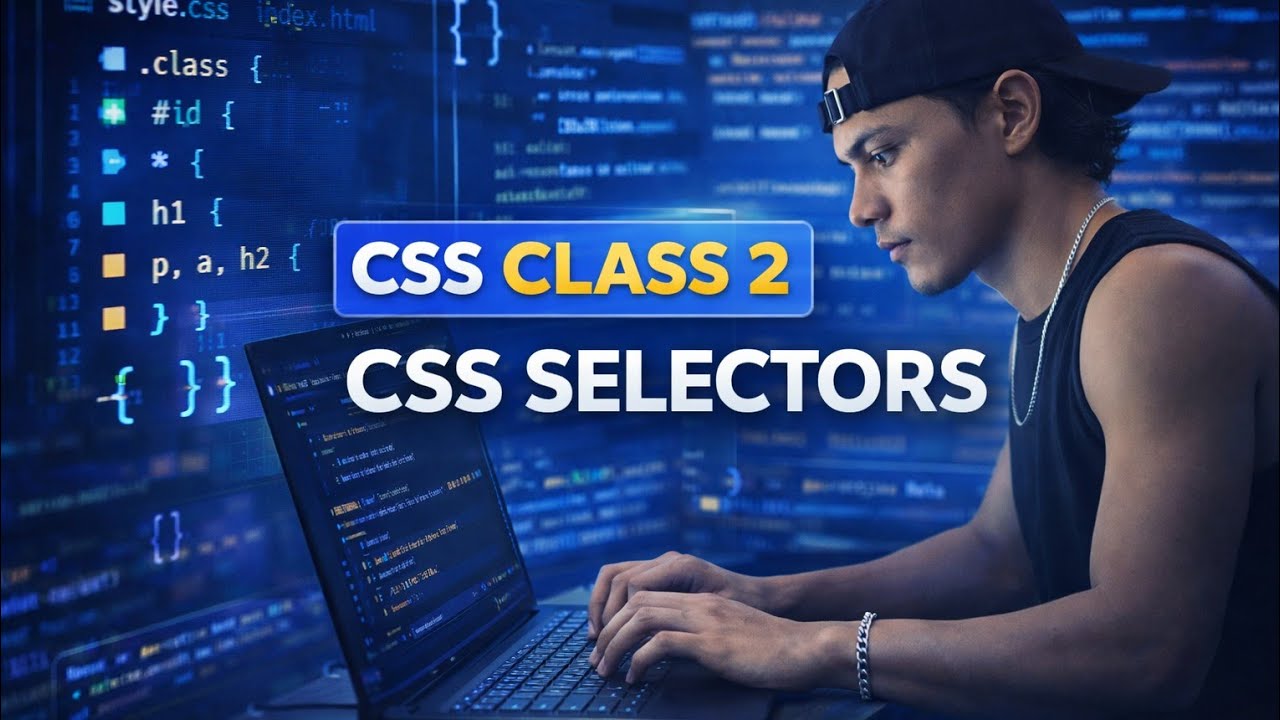 Css Selectors Explained in Nepali | Class,ID,Universal selector | CSS Course Video 2 | MrNiriTeach