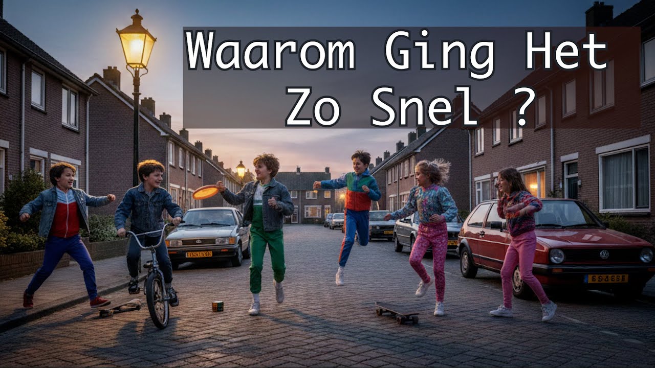 Waarom ging het zo snel? | Nostalgisch AI-nummer over de jaren '70 en '80 | Eigen songtekst
