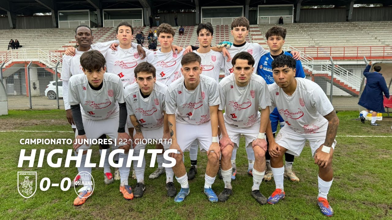 Juniores | Jesina - Osimana 0-0 | Highlights | 22^ giornata #juniores #sintesi