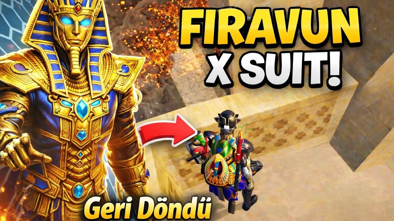 Efsanevi Firavun X - Suit geri döndü🔥 FULL FIGHT MONTAGE - Pubg Mobile 