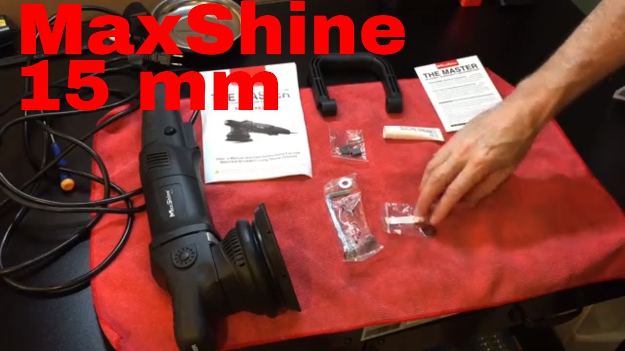 ПОДРОБНЫЙ ВЗГЛЯД НА ОРБИТАЛЬНУЮ ПОЛИРАЛЬНУЮ МАШИНКУ MaxShine 