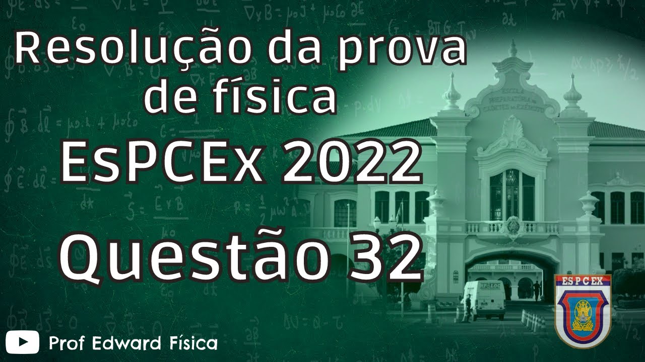 EsPCEx 2022 - Física - Questão 32