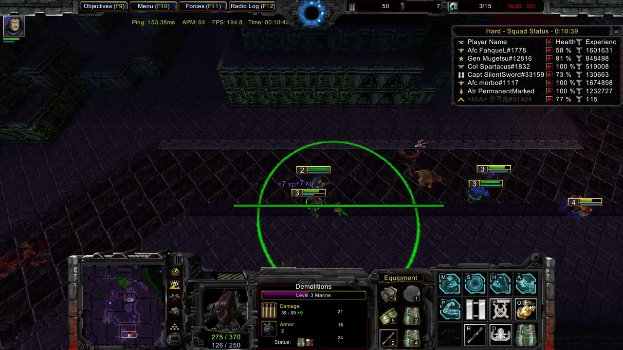 WarCraft 3 - Night of the Dead : Special Ops 061(Hard) || Demolitions