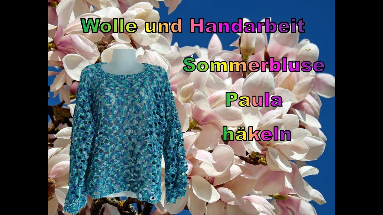 Sommerbluse Paula häkeln