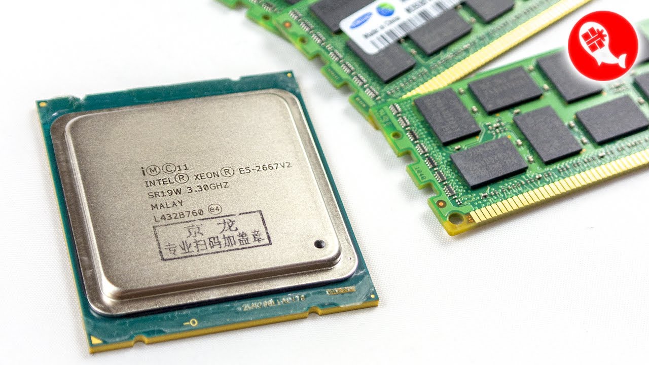 Процессор Intel Xeon E5-2667 v2 против E5-2680 в синтетике | Samsung ECC Reg DDR-3 (8GB) из Китая