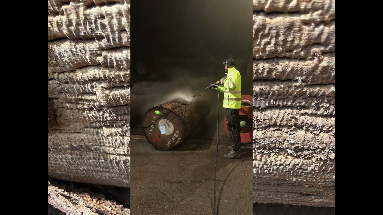 Processing a Rare Double-Hearted Sapele Log | From Raw Timber to First Boards