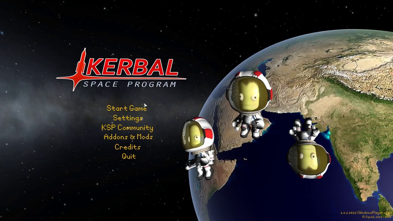 Kerbal Space Program (Real Solar System) #1: Как производить выход на орбиту земли