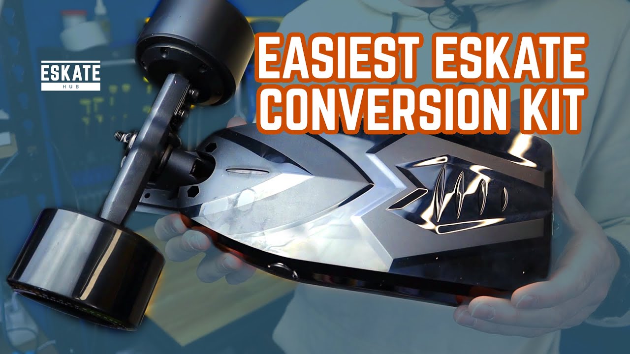 Easily Turn Any Skate Deck Into An Electric Skateboard - Teamgee H3 DIY Kit