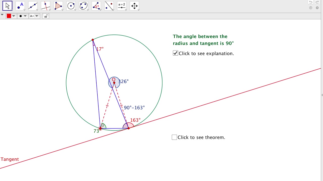 Alternate segment theorem introduction