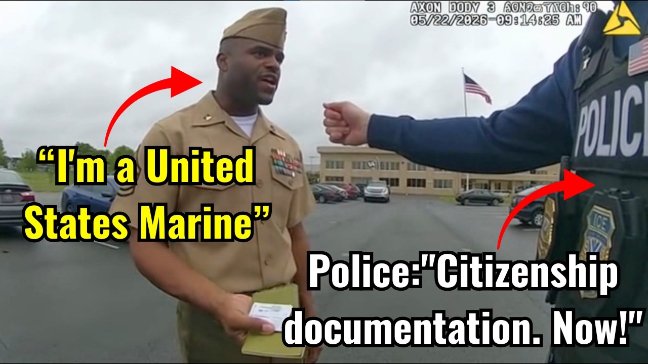 Black Marine Veteran Handcuffed at VA Hospital by ICE — 2 Purple Hearts Meant Nothing, $19.7M
