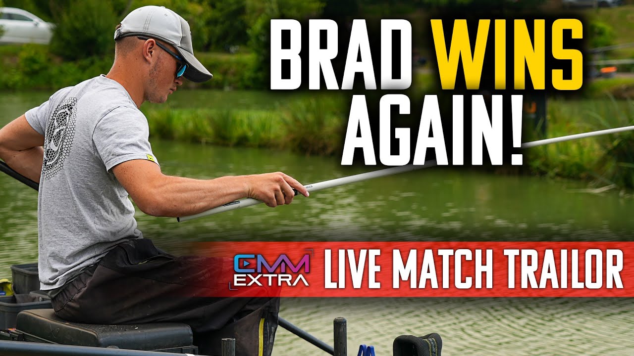 Live Match Action - Brad Lucas at Aston Park Fisheries