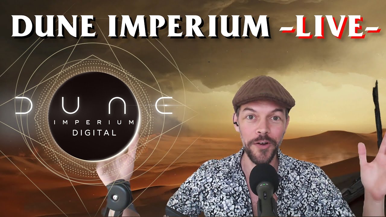 DUNE TIME!  Dune Imperium *LIVE* Saturday 9am ET 1/25