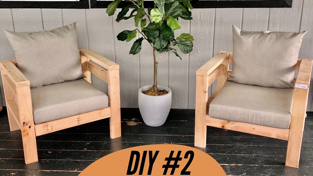 DIY COMO HACER UNA SALA  MODERNA DE EXTERIOR 2020 PARTE #2/HOMEMADE OUTDOOR SOFA2020