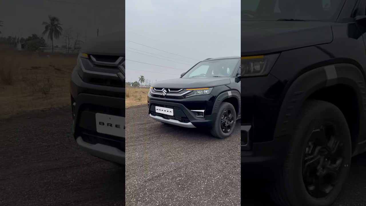 Thar le ya New Brezza black dark edition killer looks #brezza #thar