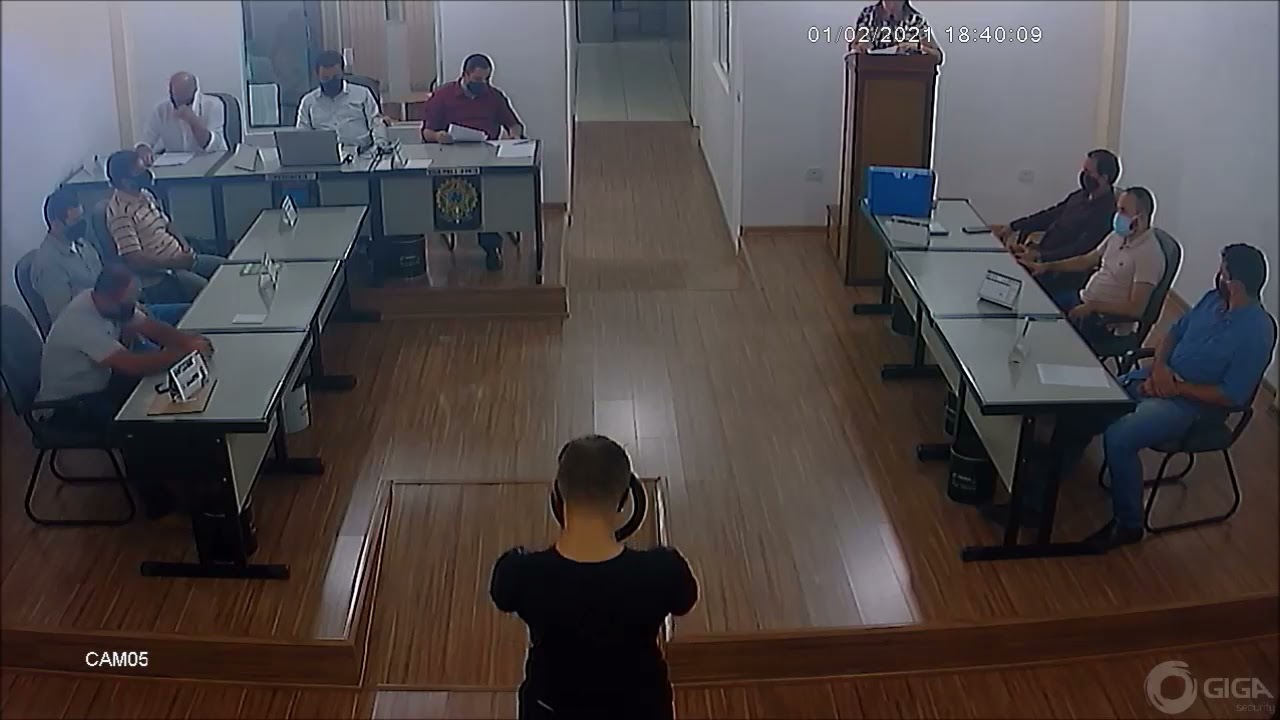 C&acirc;mara Municipal de Virg&iacute;nia - Sess&atilde;o 001/2021