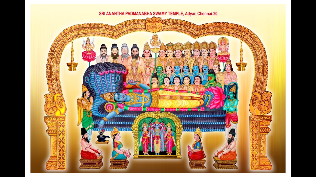 SRI  ANANTHA  PADMANABHA  SWAMY  TEMPLE   ADYAR  CHENNAI ...20