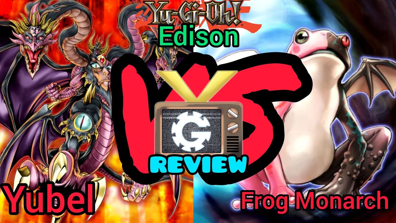 Yu-Gi-Oh! TCG Edison Format Yubel VS Frognarchs Match Duel Review / Yubel Deck Profile / VaughnGear