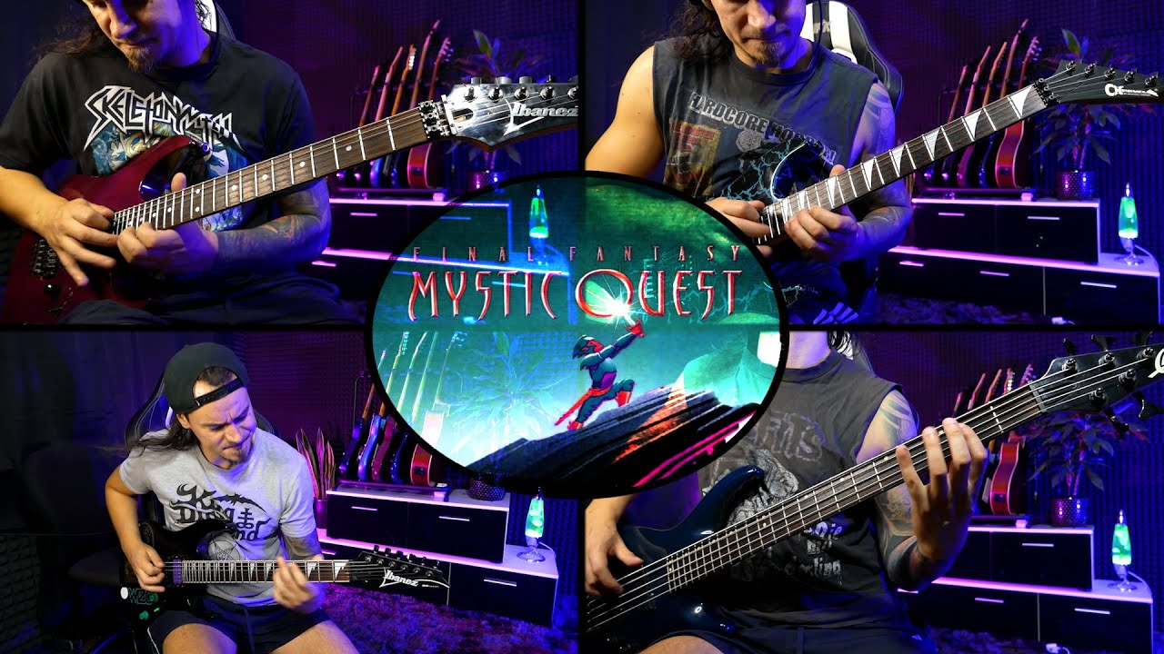 Final Fantasy: Mystic Quest - Boss Battle [Metal Guitar Cover + Tabs]
