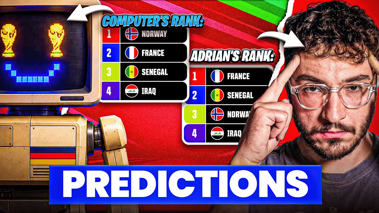 My 2026 World Cup Predictions vs a SUPERCOMPUTER