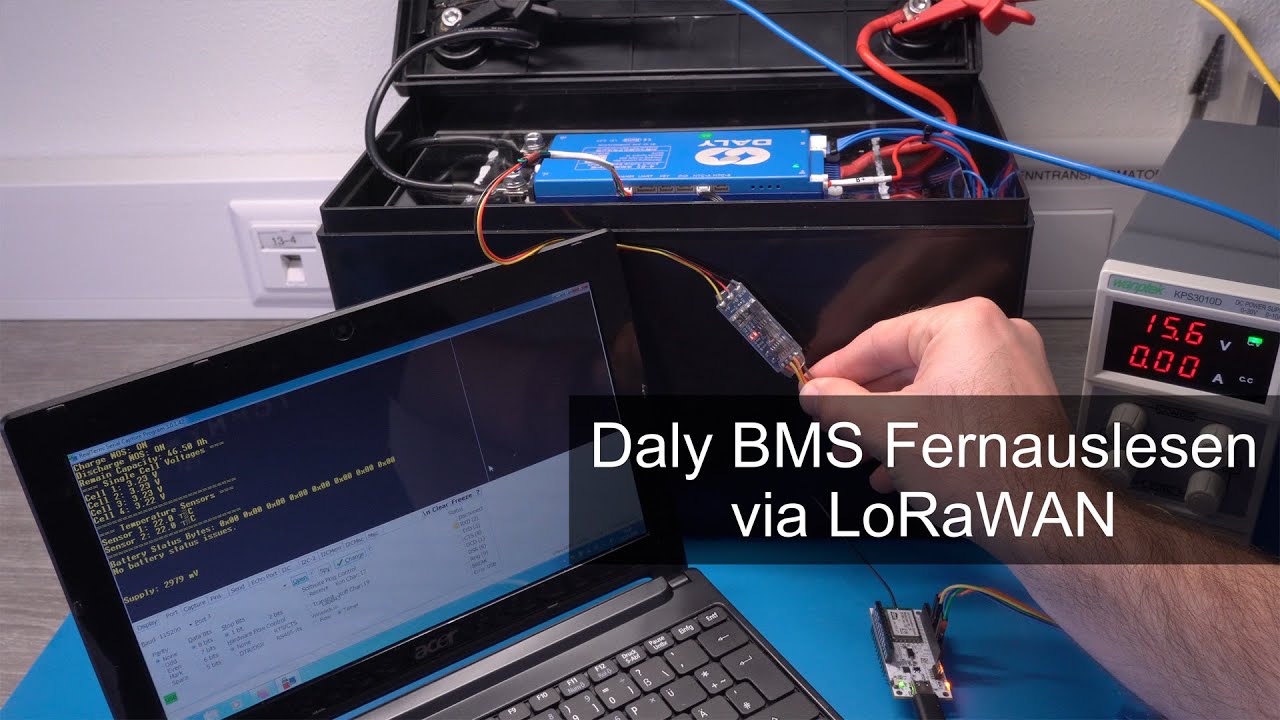 Daly BMS Fernauslesen via RS485 & LoRaWAN (LW-Base Projekt)