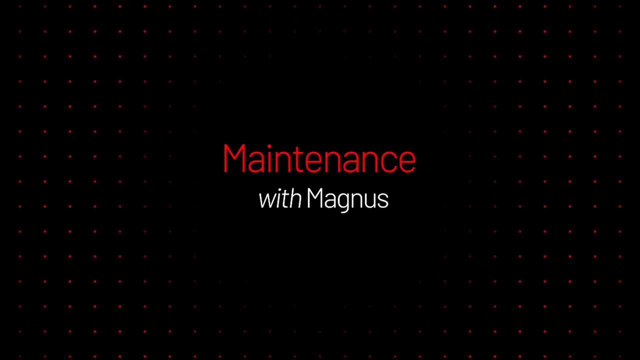 Maintenance with Magnus - DeviGyro RG40 Standard